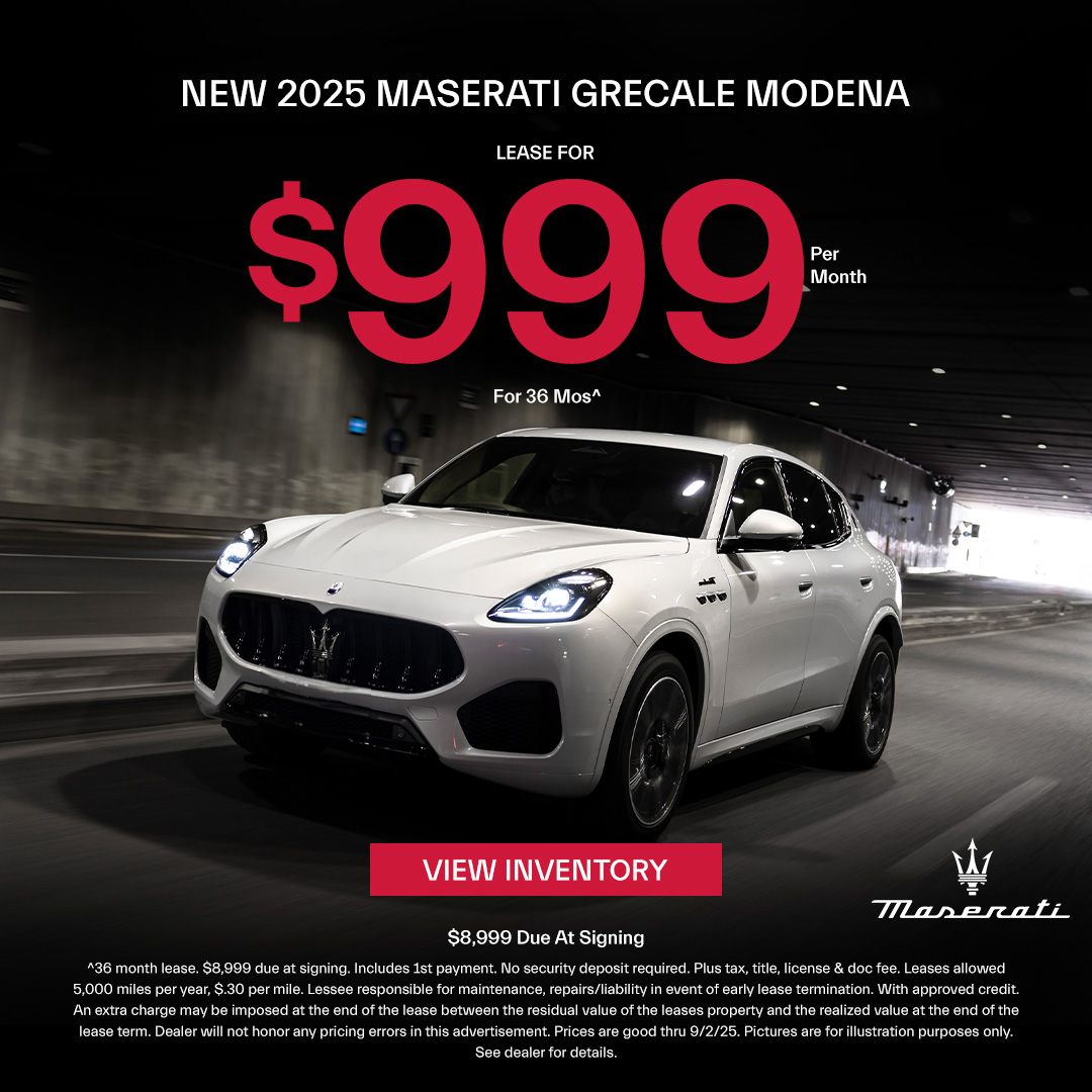 2025 Maserati Grecale Modena Offer