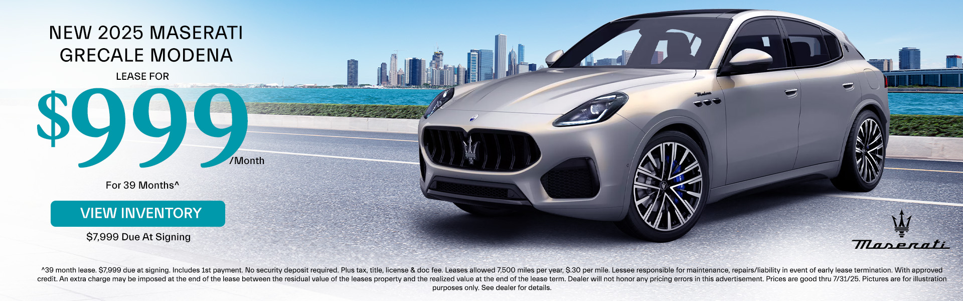 New 2025 Maserati Grecale Modena Offer
