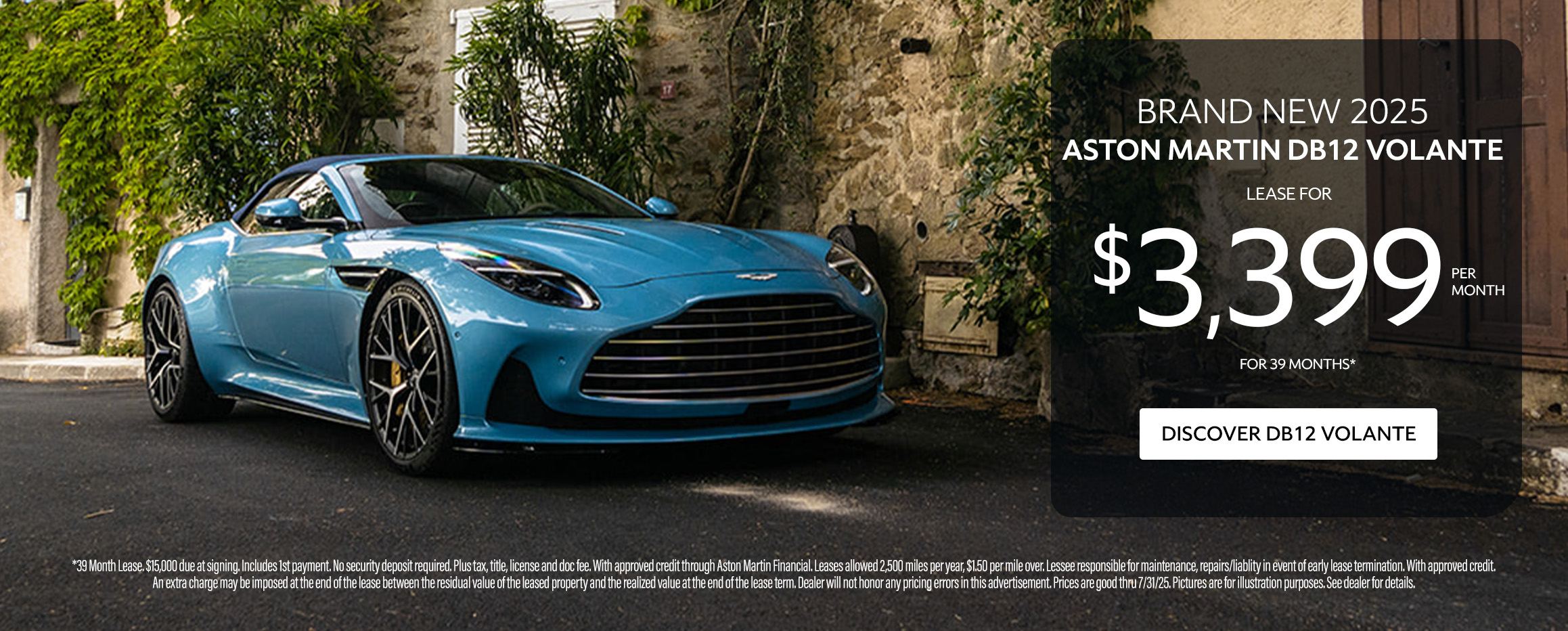 New 2025 Aston Martin DB12 Offer